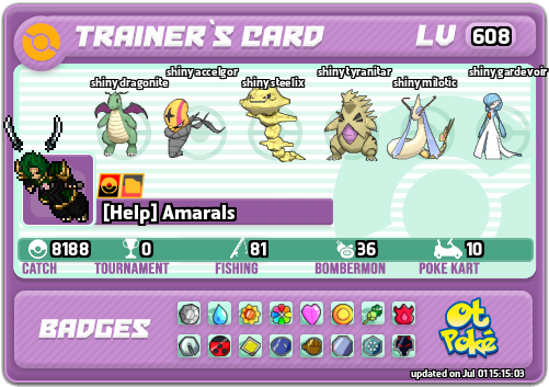 [Help] Amarals Card otPokemon.com