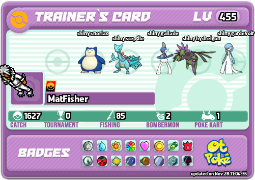 MatFisher Card otPokemon.com