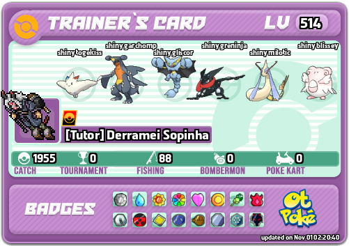 [Tutor] Derramei Sopinha Card otPokemon.com