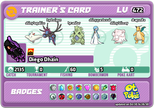 Diego Dhzin Card otPokemon.com