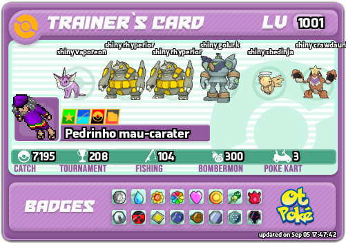 Pedrinho mau-carater Card otPokemon.com