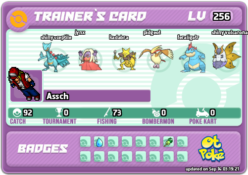 Assch Card otPokemon.com