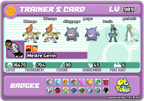 Mestre Gerin Card otPokemon.com