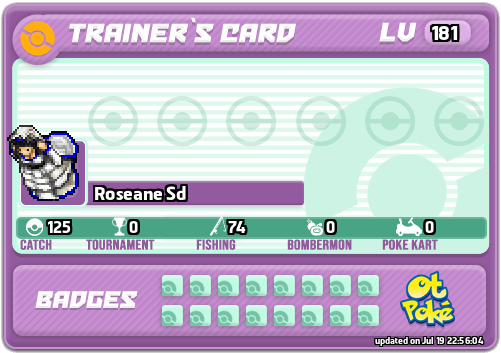 Roseane Sd Card otPokemon.com