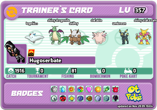 Hugoserbate Card otPokemon.com