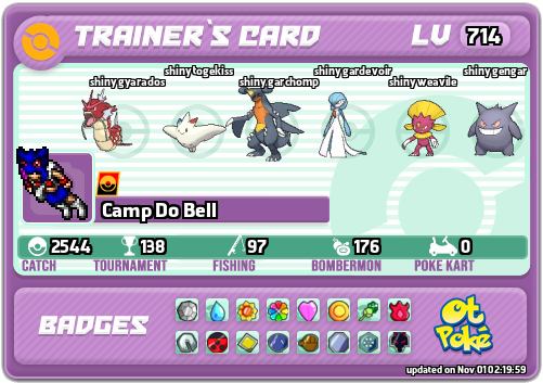 Camp Do Bell Card otPokemon.com