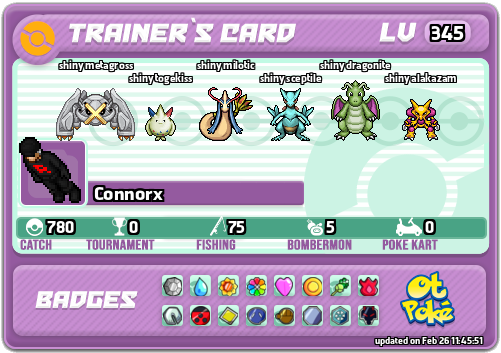 Connorx Card otPokemon.com