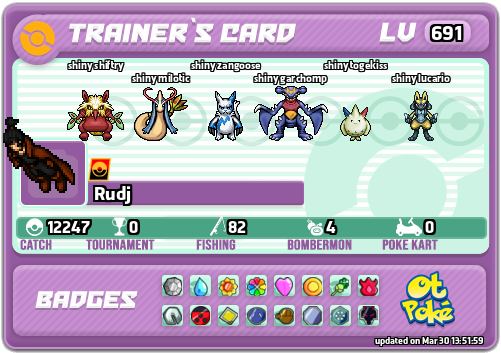 Rudj Card otPokemon.com