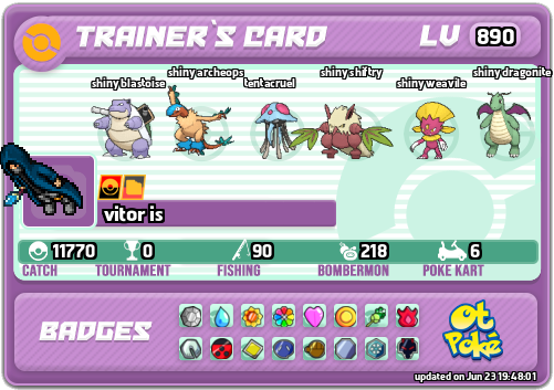 vitor is Card otPokemon.com