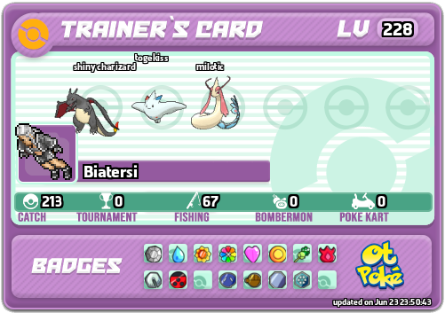 Biatersi Card otPokemon.com