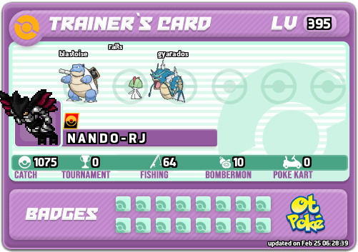 N A N D O - R J Card otPokemon.com