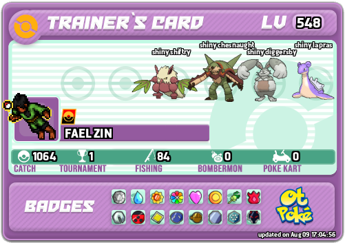 FAEL ZIN Card otPokemon.com