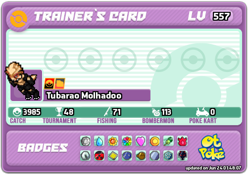 Tubarao Molhadoo Card otPokemon.com