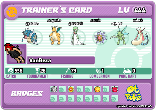 VanBeza Card otPokemon.com