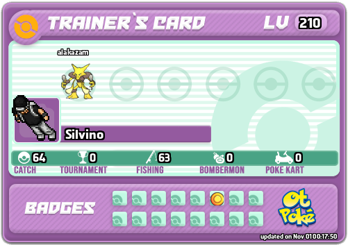 Silvino Card otPokemon.com