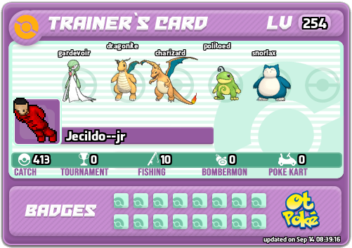 Jecildo--jr Card otPokemon.com
