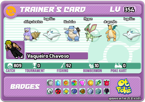 Vaqueiro Chavoso Card otPokemon.com