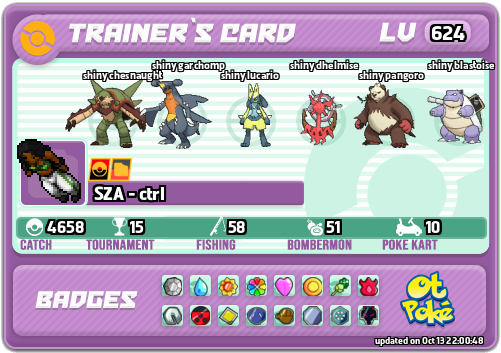 SZA - ctrl Card otPokemon.com