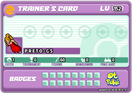 P R E T O - G S Card otPokemon.com