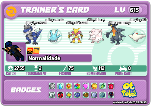 Normalidade Card otPokemon.com