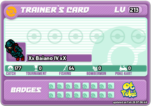 Xx Baiano IV xX Card otPokemon.com