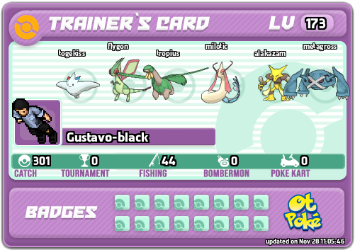 Gustavo-black Card otPokemon.com