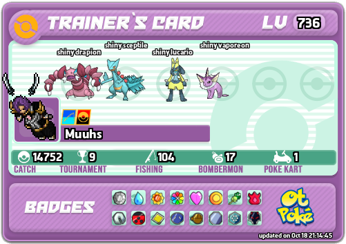 Muuhs Card otPokemon.com