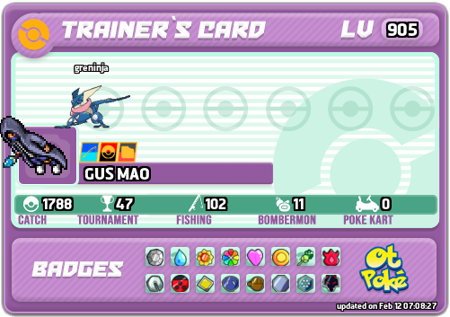GUS MAO Card otPokemon.com