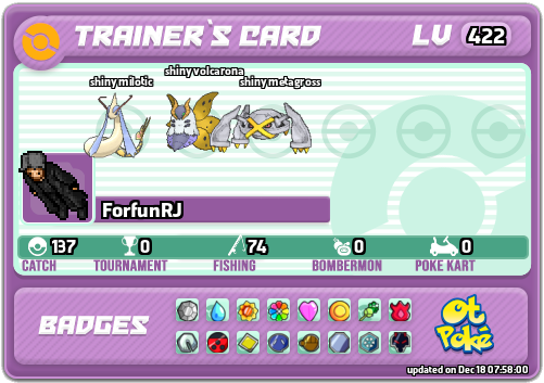 ForfunRJ Card otPokemon.com