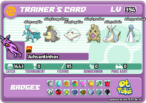 Juhsantinhos Card otPokemon.com