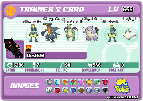 DestBM Card otPokemon.com