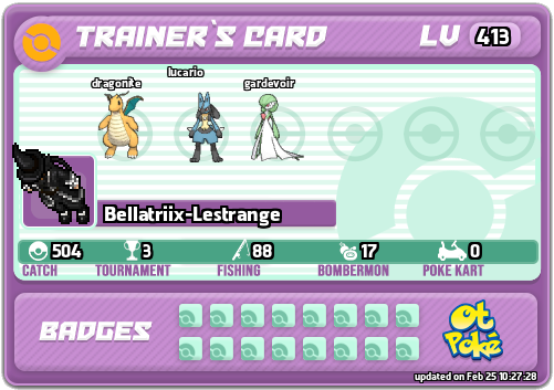 Bellatriix-Lestrange Card otPokemon.com