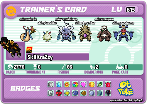 SkilKraZzy Card otPokemon.com