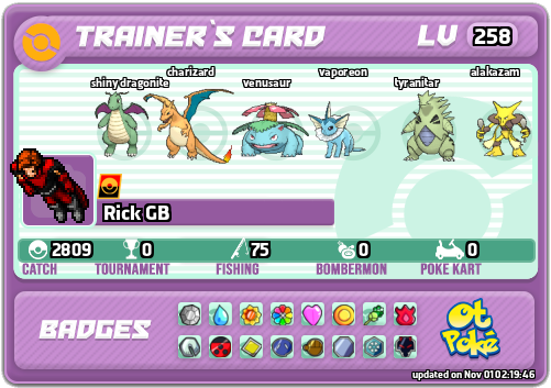 Rick GB Card otPokemon.com