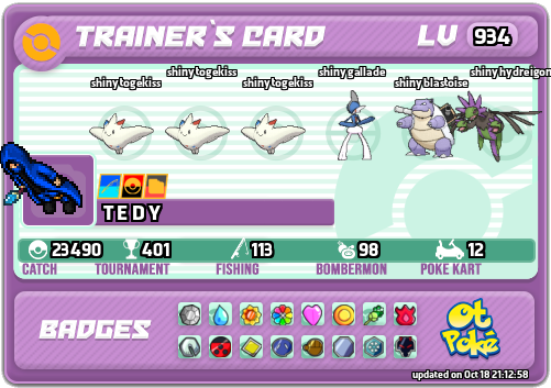 T E D Y Card otPokemon.com