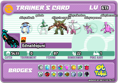 Ednaldojuni Card otPokemon.com
