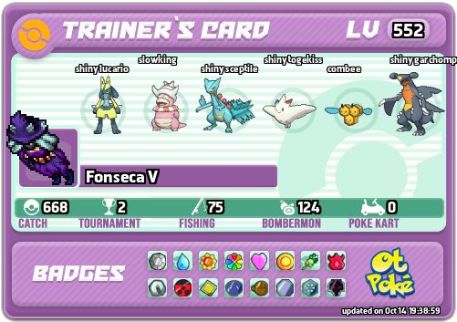 Fonseca V Card otPokemon.com