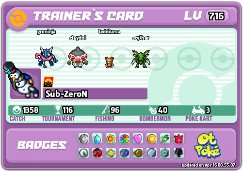 Sub-ZeroN Card otPokemon.com