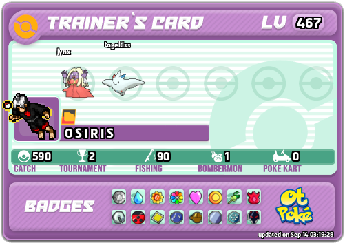 O S I R I S Card otPokemon.com