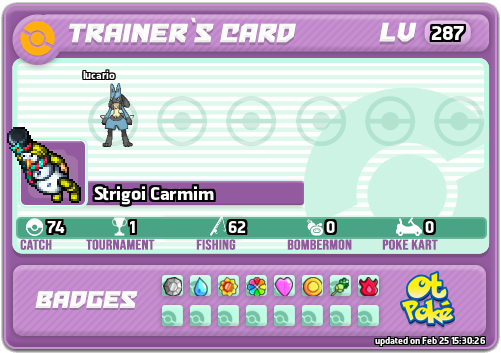 Strigoi Carmim Card otPokemon.com