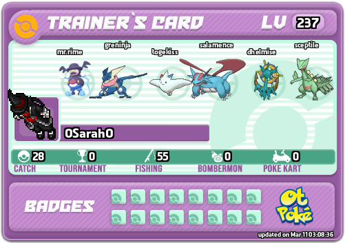 OSarahO Card otPokemon.com