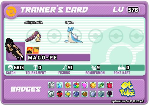 M A G O - P E Card otPokemon.com