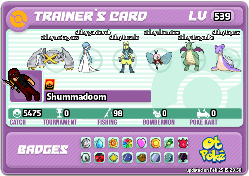 Shummadoom Card otPokemon.com