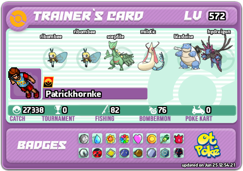 Patrickhornke Card otPokemon.com