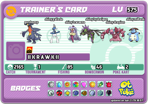 II K R A W K II Card otPokemon.com