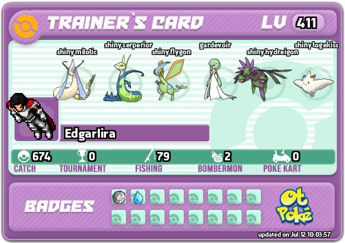 Edgarlira Card otPokemon.com
