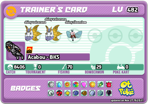 Acabou - BKS Card otPokemon.com