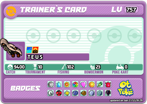 T E U S Card otPokemon.com