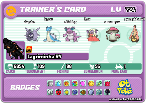 Lagriminha RY Card otPokemon.com