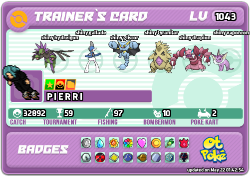 P I E R R I Card otPokemon.com